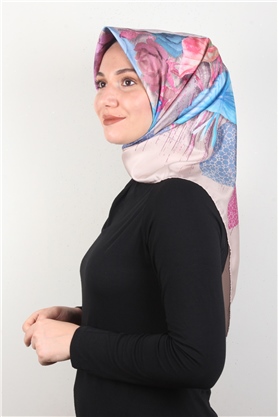 Piramit Dijital Eşarp 1341-38