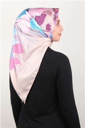 Piramit Dijital Eşarp 1341-38