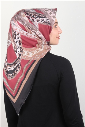 Piramit Dijital Eşarp 1341-6