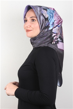 Piramit Dijital Eşarp 1342-14