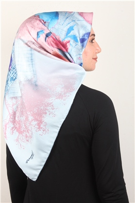 Piramit Dijital Eşarp 1342-20