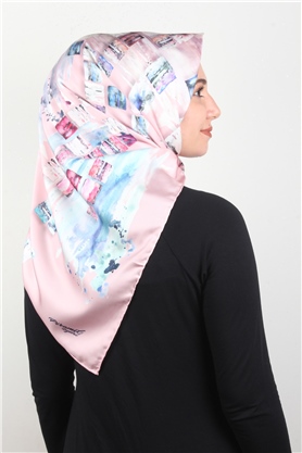 Piramit Dijital Eşarp 1342-27