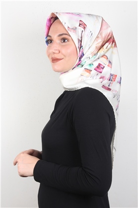 Piramit Dijital Eşarp 1342-28