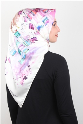 Piramit Dijital Eşarp 1342-28