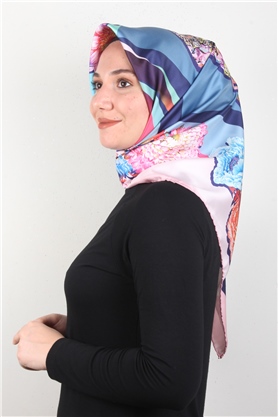 Piramit Dijital Eşarp 1342-3