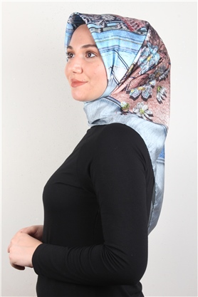 Piramit Dijital Eşarp 1342-31