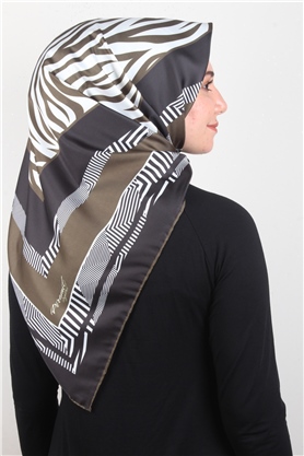 Piramit Dijital Eşarp 1342-37