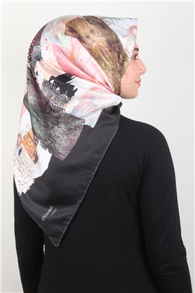 Piramit Dijital Eşarp 1342-43