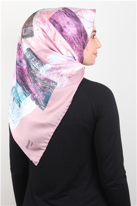 Piramit Dijital Eşarp 1342-44