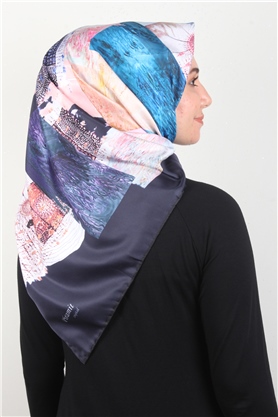 Piramit Dijital Eşarp 1342-46