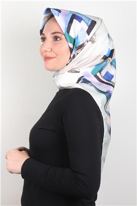 Piramit Dijital Eşarp 1342-55