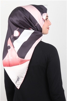 Piramit Dijital Eşarp 1342-56