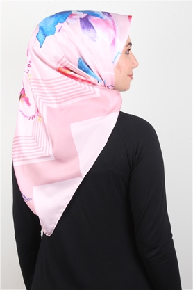 Piramit Dijital Eşarp 1342-7