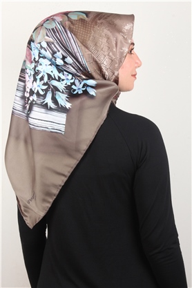 Piramit Dijital Eşarp 1342-9