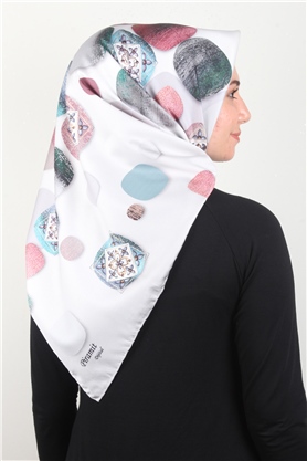 Piramit Dijital Eşarp 1343-28