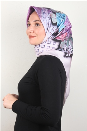 Piramit Dijital Eşarp 1344-10