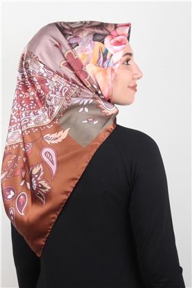 Piramit Dijital Eşarp 1345-1