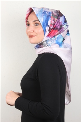 Piramit Dijital Eşarp 1345-17