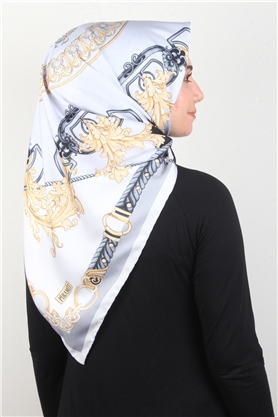 Piramit Dijital Eşarp 1345-19