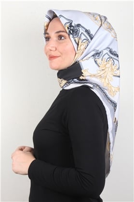 Piramit Dijital Eşarp 1345-19