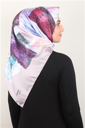 Piramit Dijital Eşarp 1345-24