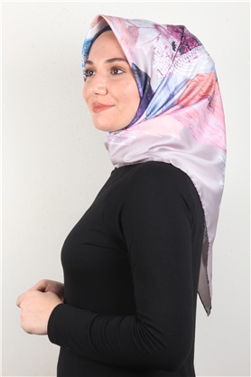Piramit Dijital Eşarp 1345-24