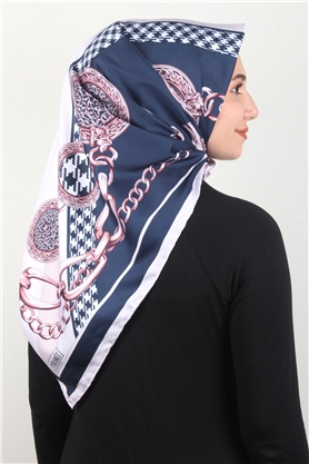 Piramit Dijital Eşarp 1345-3