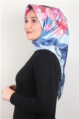 Piramit Dijital Eşarp 1345-5