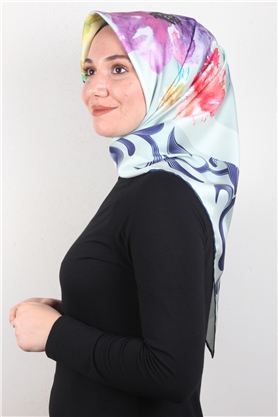 Piramit Dijital Eşarp 1345-6