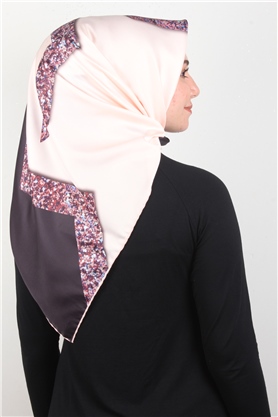 Piramit Dijital Eşarp 1345-9