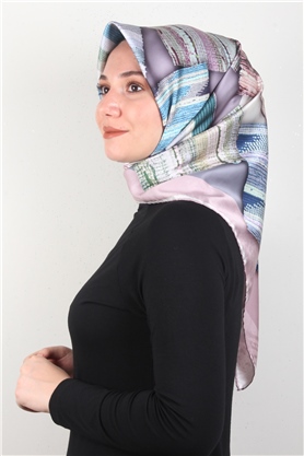 Piramit Dijital Eşarp 1346-1