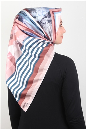 Piramit Dijital Eşarp 1346-10