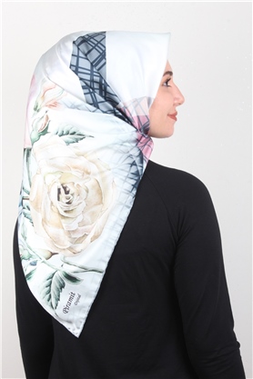 Piramit Dijital Eşarp 1346-13