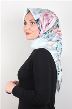 Piramit Dijital Eşarp 1346-13