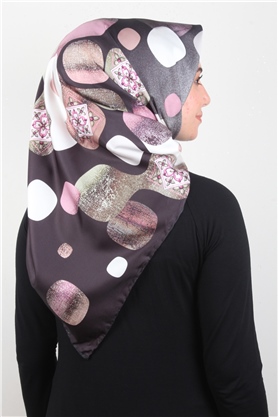 Piramit Dijital Eşarp 1346-14