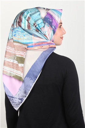 Piramit Dijital Eşarp 1346-20