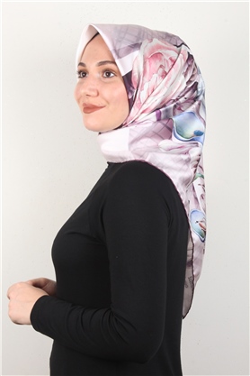 Piramit Dijital Eşarp 1346-25