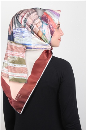 Piramit Dijital Eşarp 1346-3