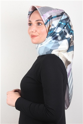 Piramit Dijital Eşarp 1346-32