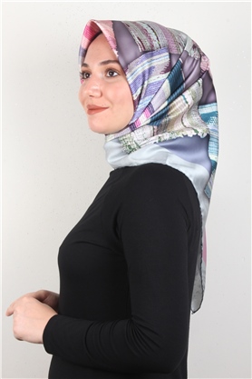 Piramit Dijital Eşarp 1346-34