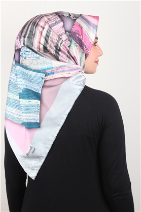 Piramit Dijital Eşarp 1346-34