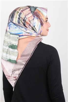 Piramit Dijital Eşarp 1346-37