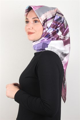 Piramit Dijital Eşarp 1346-39