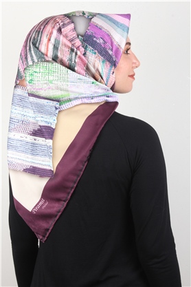 Piramit Dijital Eşarp 1346-5