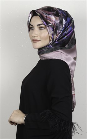 Piramit Dijital Eşarp 1349-1