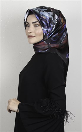 Piramit Dijital Eşarp 1349-10