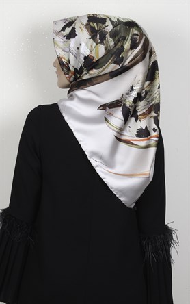 Piramit Dijital Eşarp 1349-2