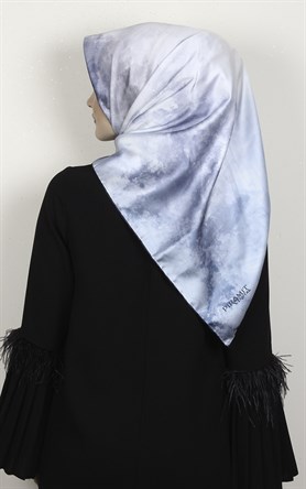 Piramit Dijital Eşarp 1351-12