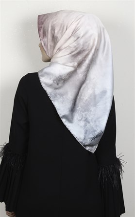 Piramit Dijital Eşarp 1351-4