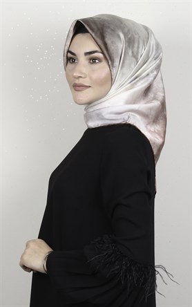 Piramit Dijital Eşarp 1351-6